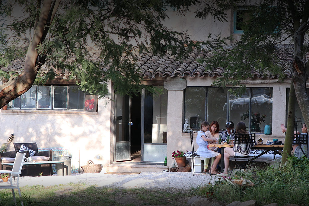 Les petits déjeuner à l'Auberge d'Eva de Saint-Tropez